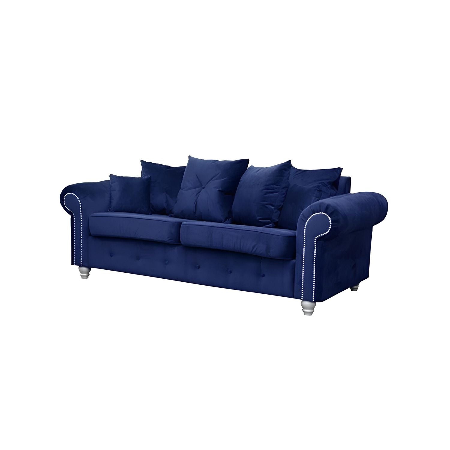 Ashwin Plush Velvet Sofa – 2 & 3 Seater
