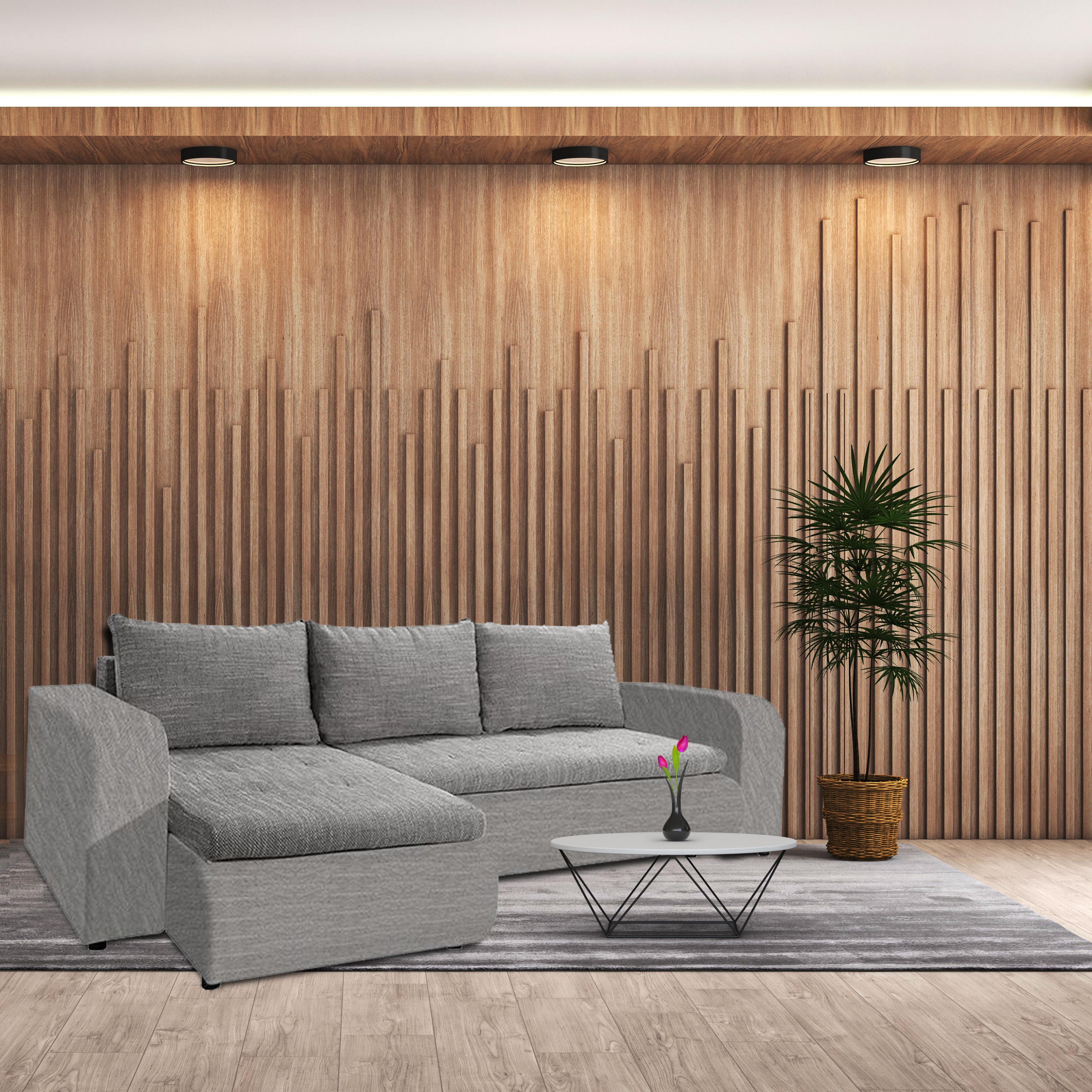 Berlin Corner Sofa Bed with Storage – Space-Saving Sofa & Bed in One